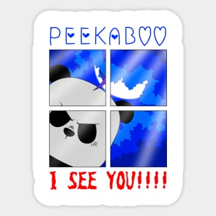 Peekaboo! Sticker